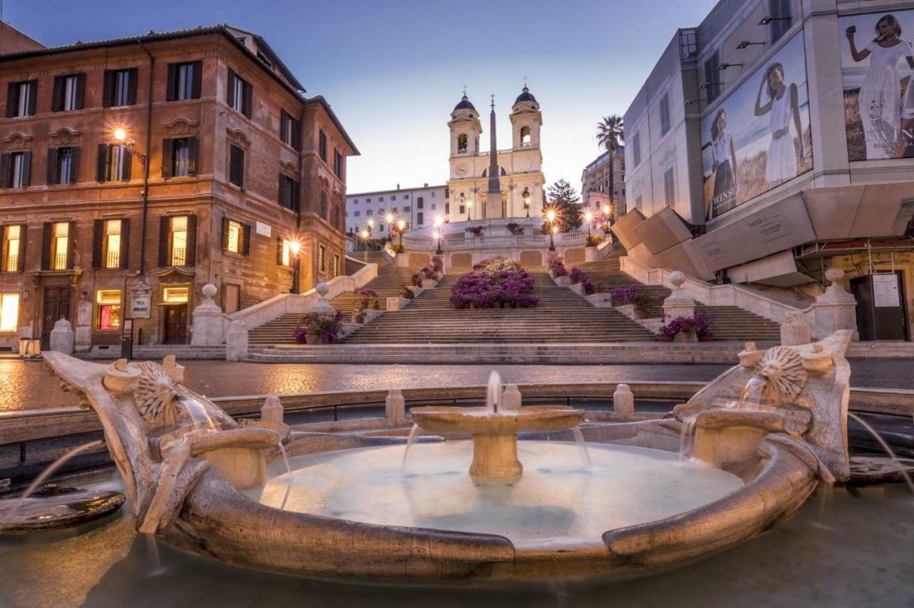 Vittoria Palace Spanish Steps Рим Екстер'єр фото